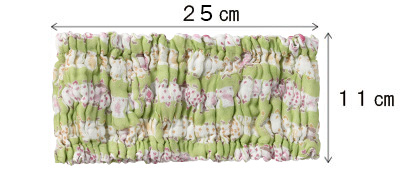 白雪ヘアターバン / いちご | 白雪ふきんオンラインショップ