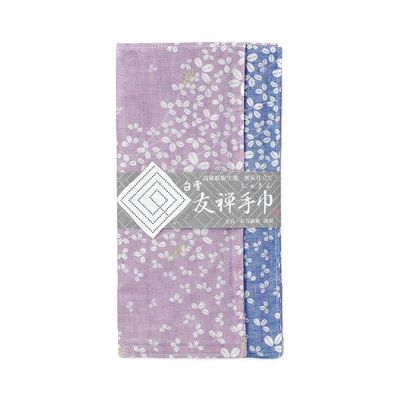 新品 雪月花ブルー タロット 全78枚 海外お取り寄せ 巾着プレゼント 白雪友禅手巾 / 萩 / 藍色 + くちなし | 白雪ふきんオンライン